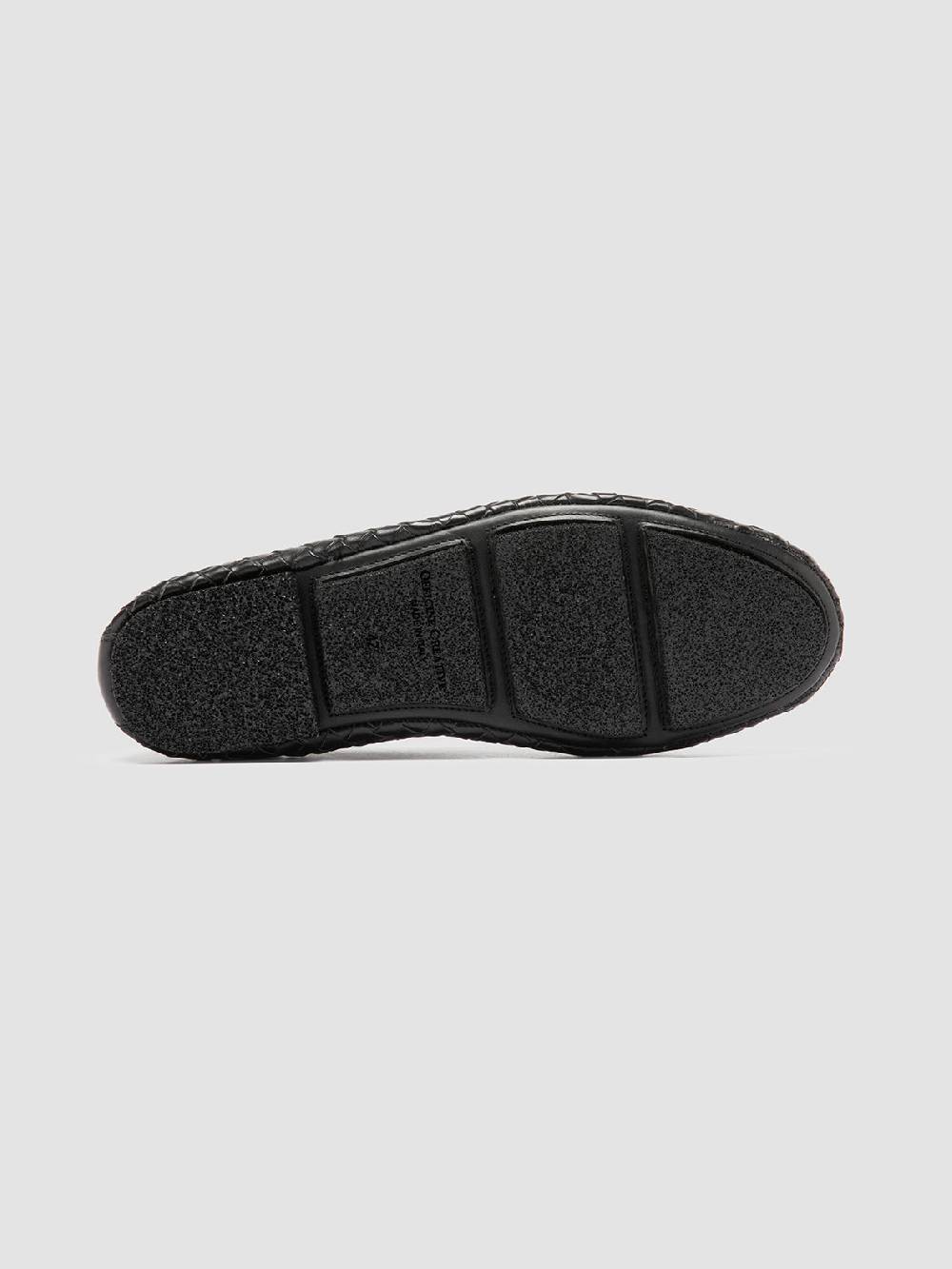 Officine Creative C-SIDE 002 Mocassini in Pelle Nera Promozione