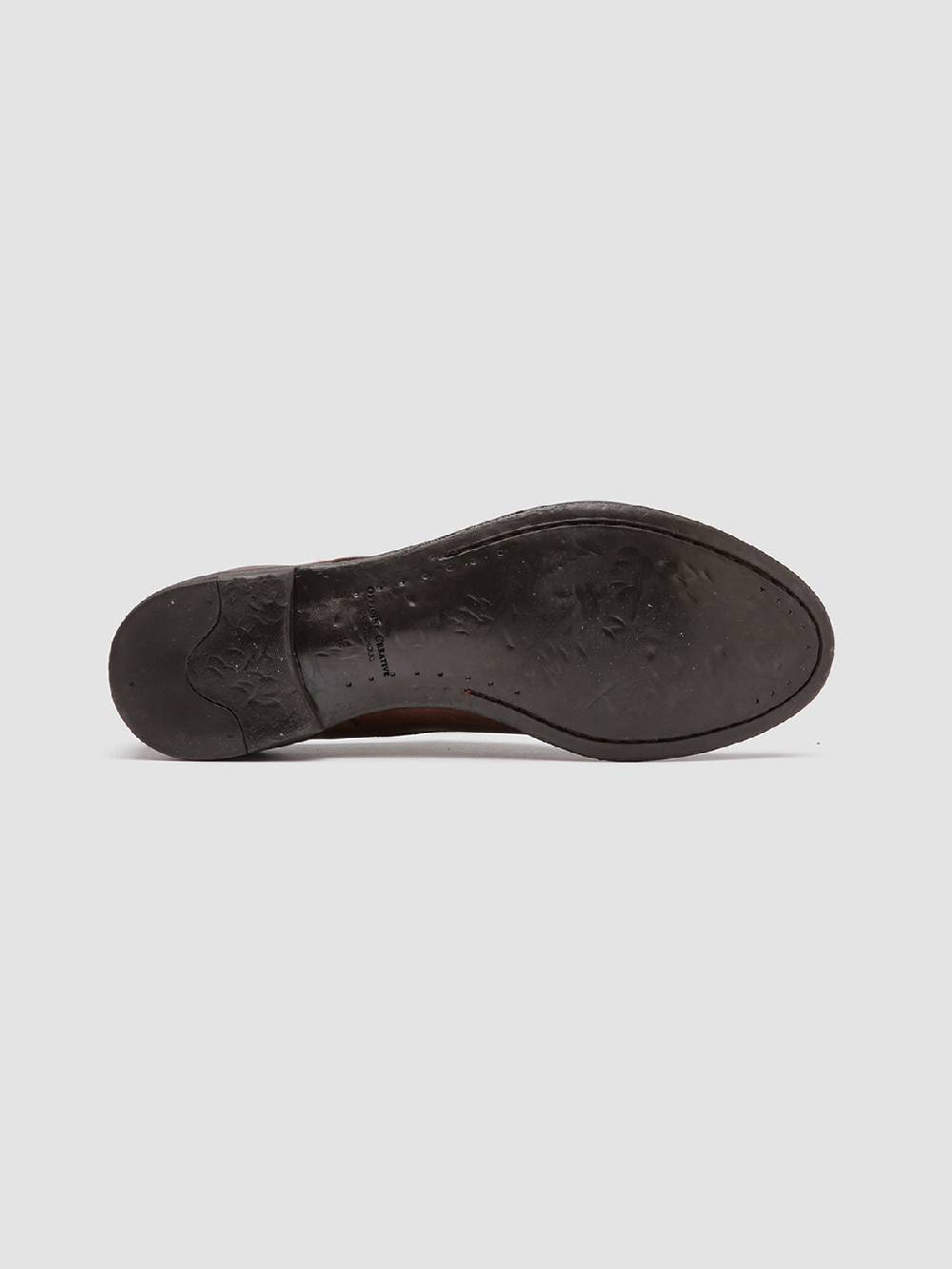 Officine Creative ARC 500 Derby in Pelle Marrone Negozi Online