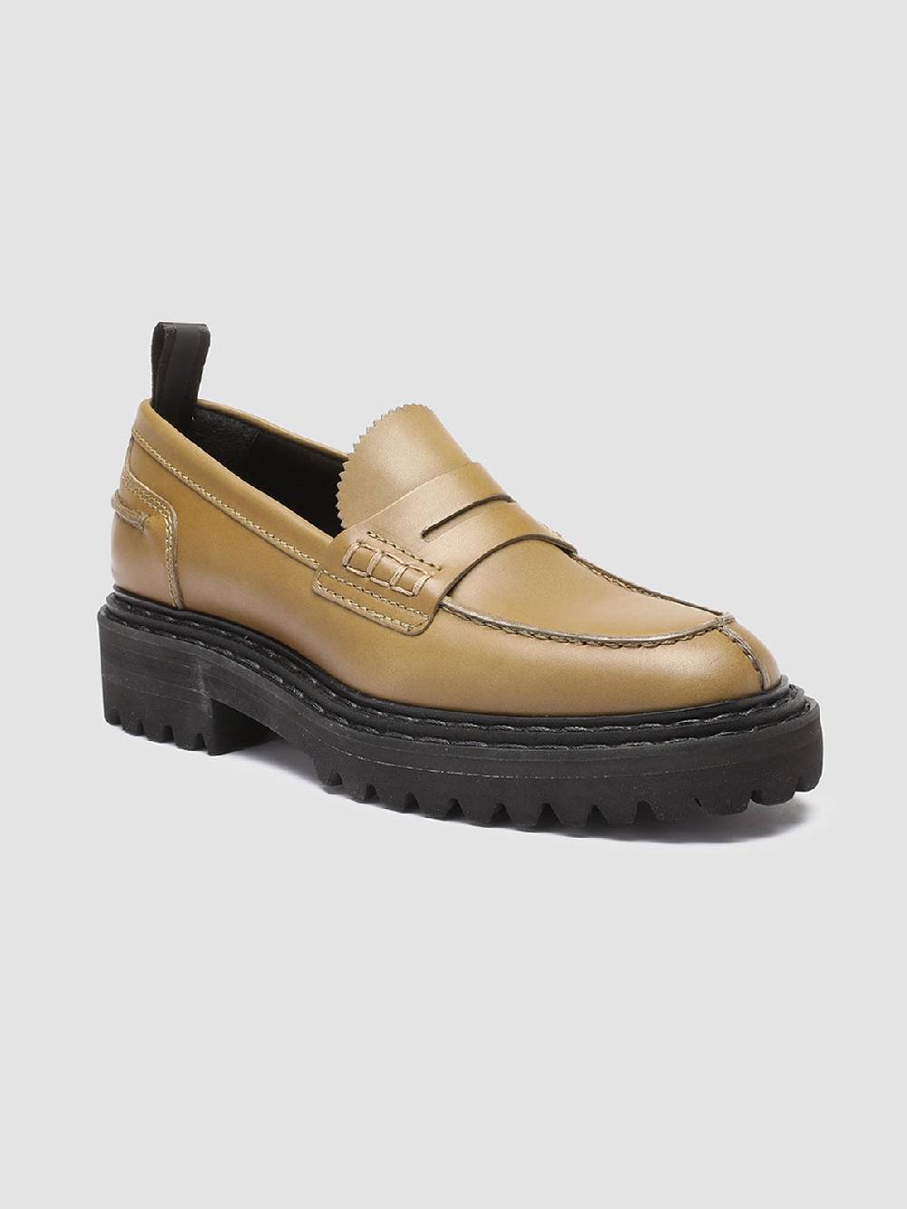 Officine Creative PROVENCE 023 Mocassini in Pelle Verde Only for today