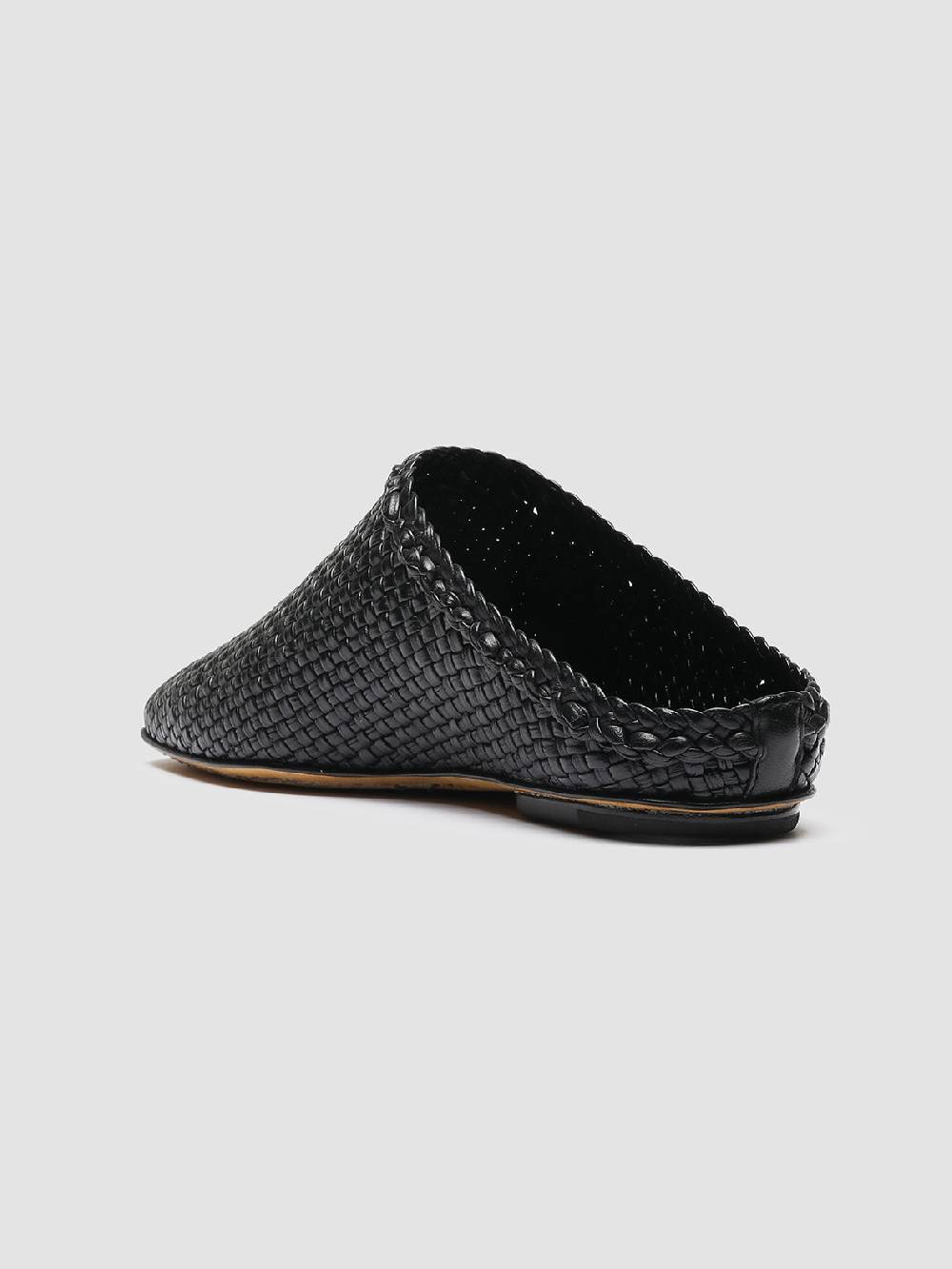 Officine Creative FLOW 001 Sabot in Pelle Nera Novità