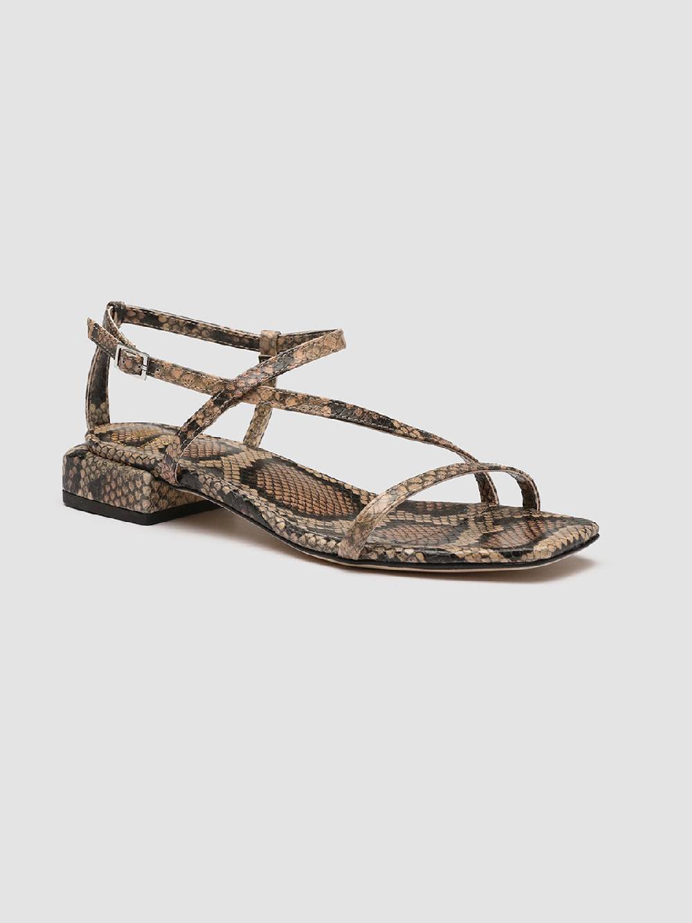 Officine Creative GILLIAN 004 Sandali in Pelle Rosa Presa