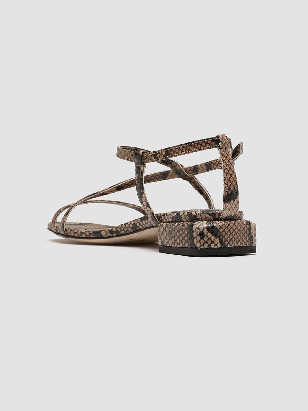 Officine Creative GILLIAN 004 Sandali in Pelle Rosa Presa