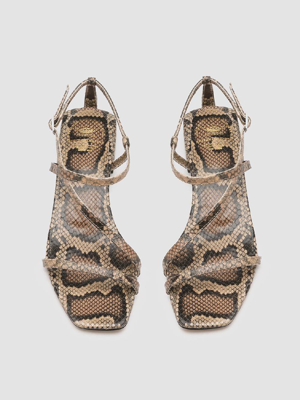 Officine Creative GILLIAN 004 Sandali in Pelle Rosa Presa