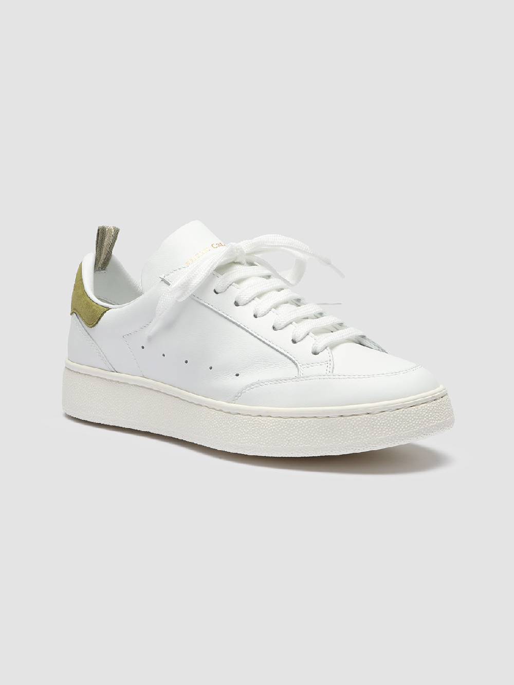 Officine Creative MOWER 109 Sneakers in Pelle Bianca Economico