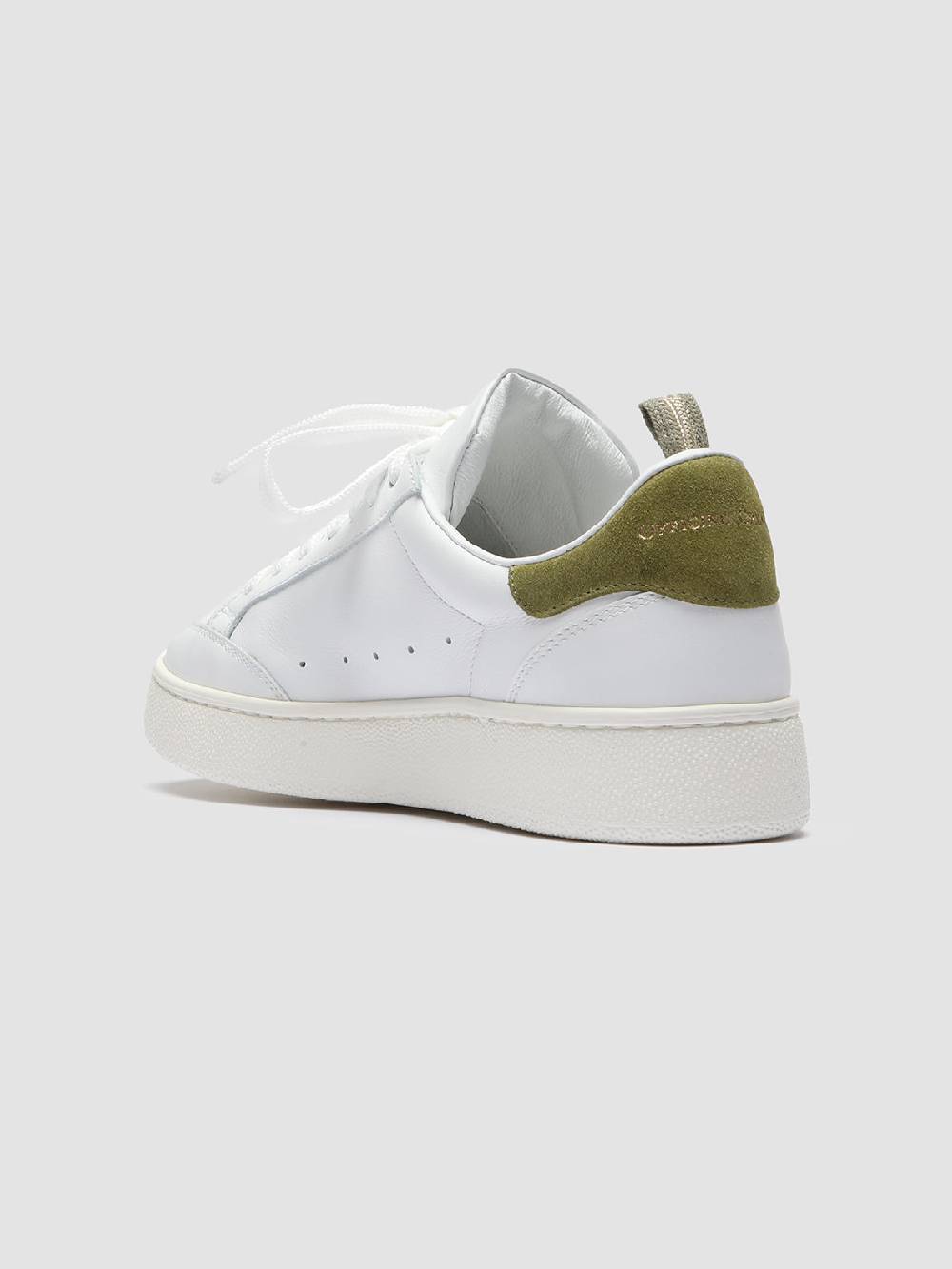 Officine Creative MOWER 109 Sneakers in Pelle Bianca Economico