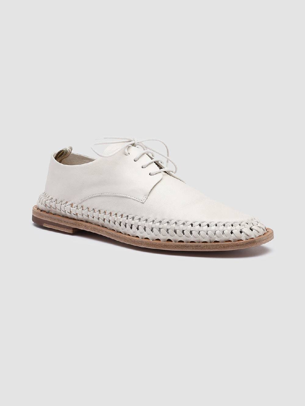 Officine Creative MABELLE 001 Derby in Nappa Bianca Online