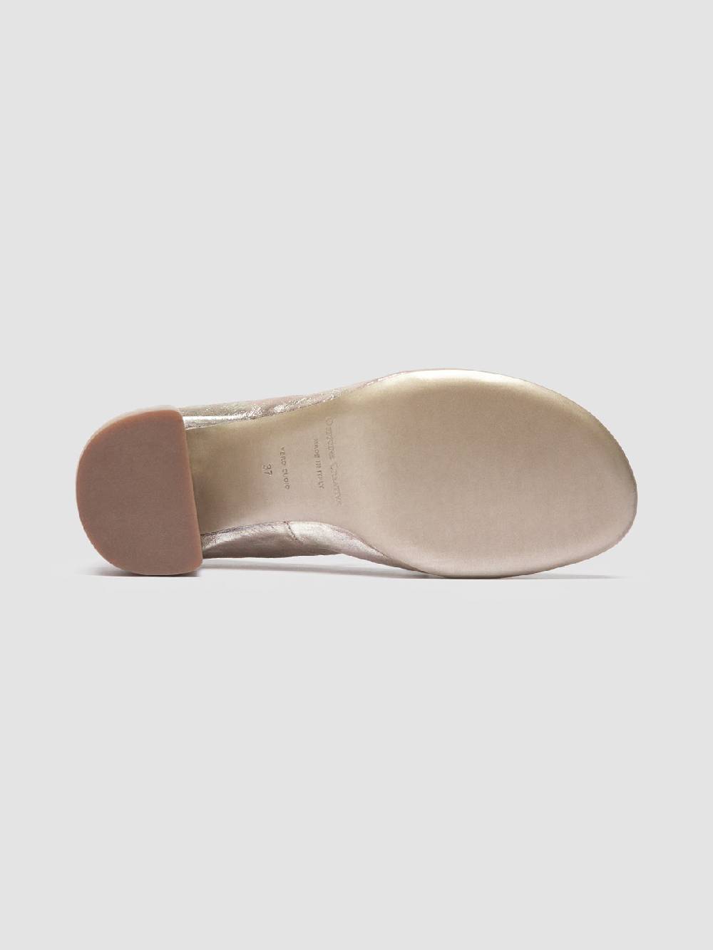 Officine Creative FLORE 001 Ballerine in Pelle Metallizzata In Vendita
