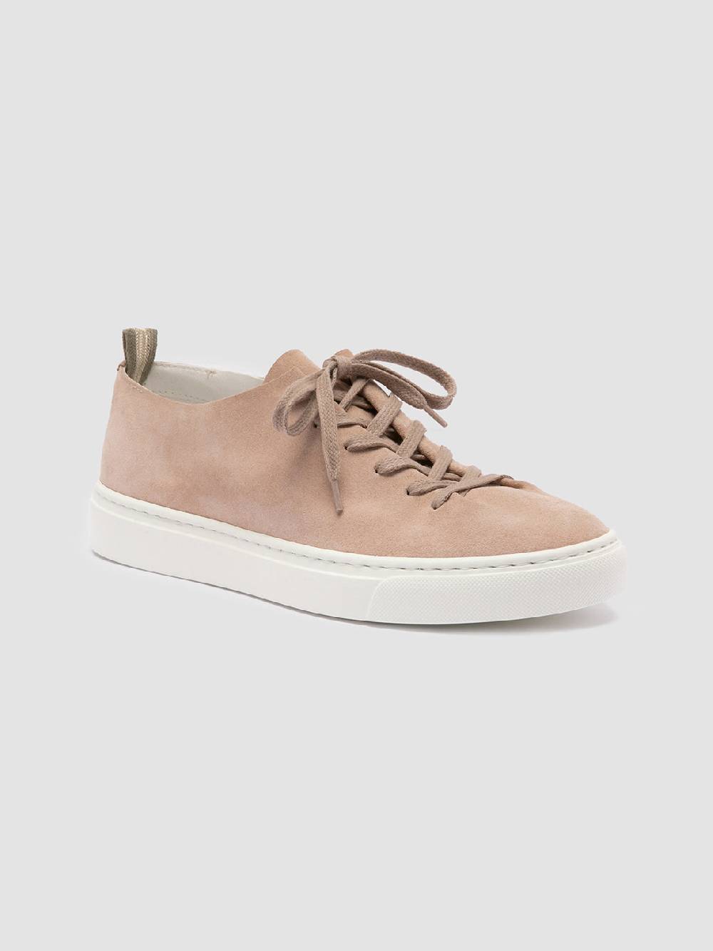 Officine Creative LEGGERA 100 Sneakers Basse in Pelle Scamosciata Rosa Nuova