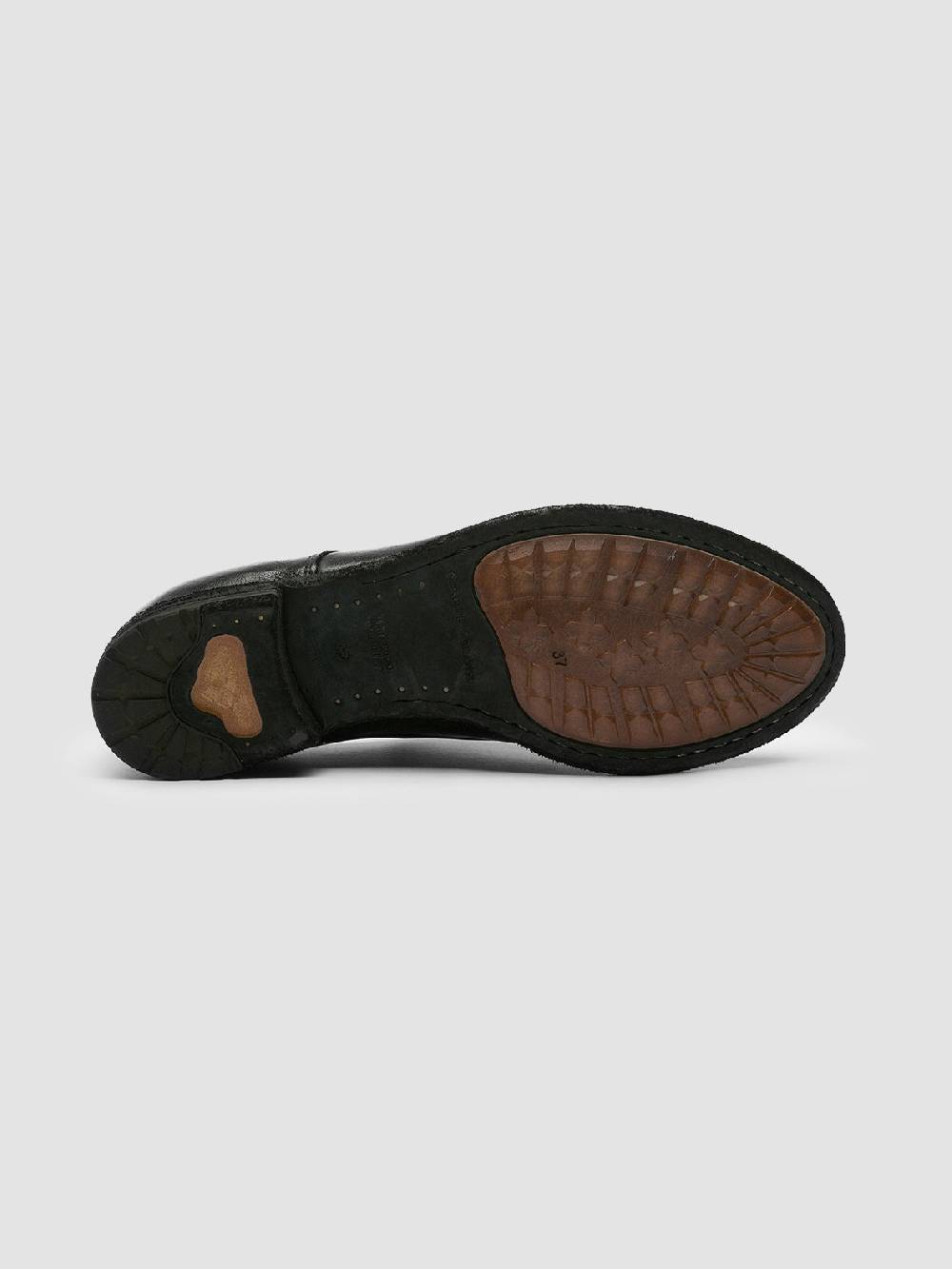 Officine Creative LEXIKON 012 Derby in Pelle Nera Italy
