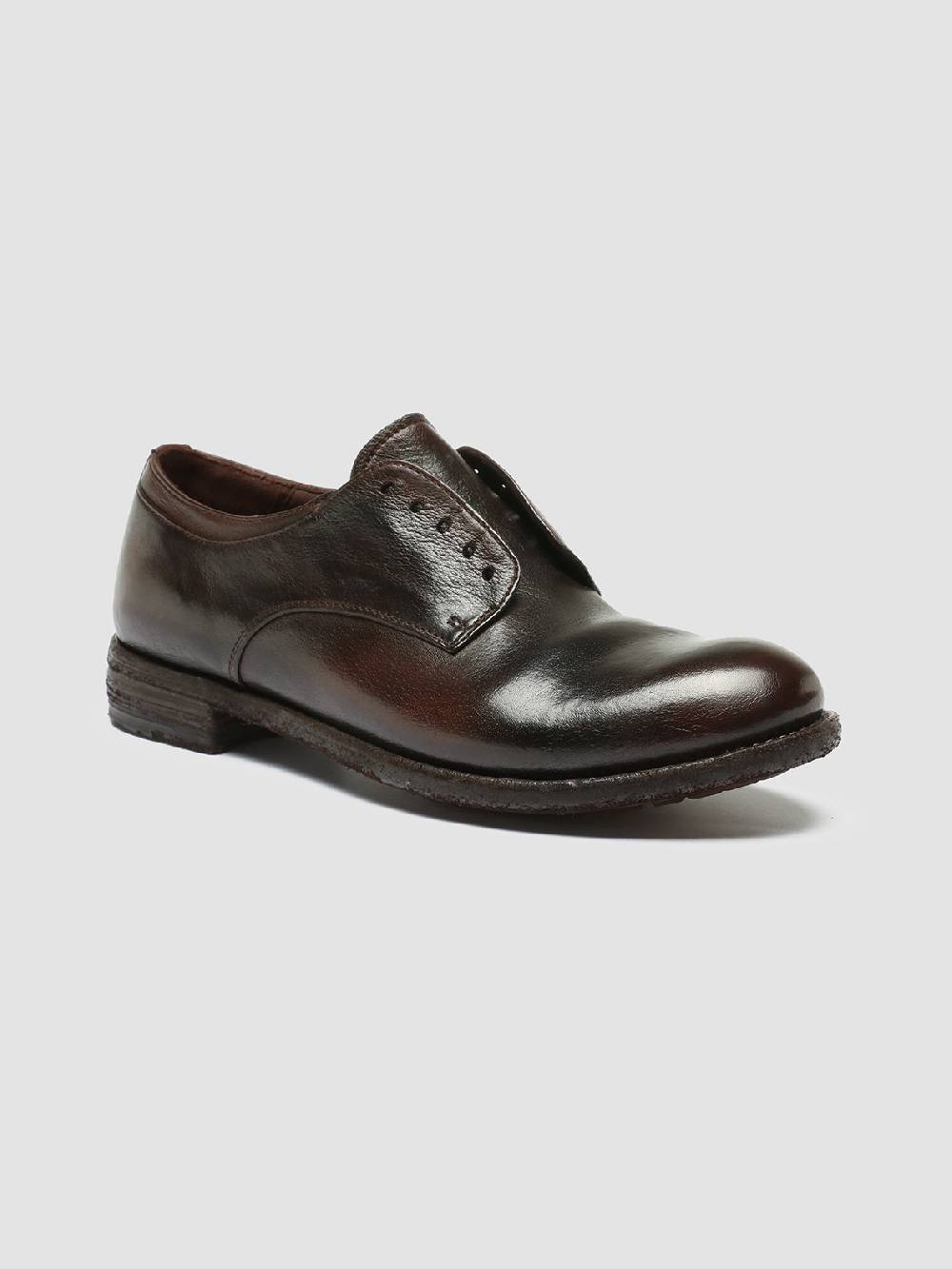 Officine Creative LEXIKON 012 Scarpe Derby in Pelle Marrone Italia