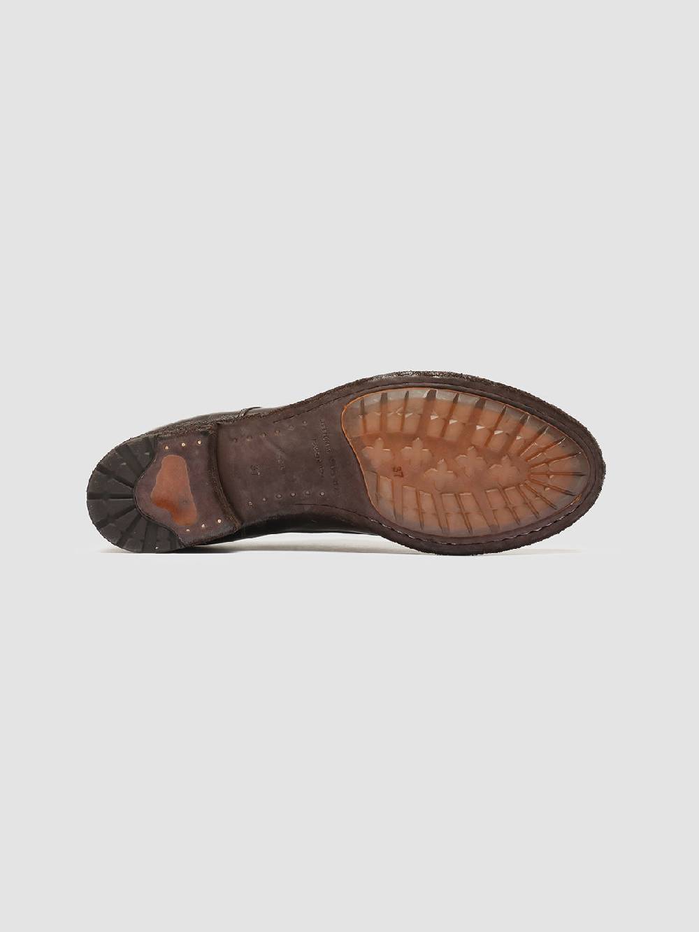 Officine Creative LEXIKON 012 Scarpe Derby in Pelle Marrone Italia