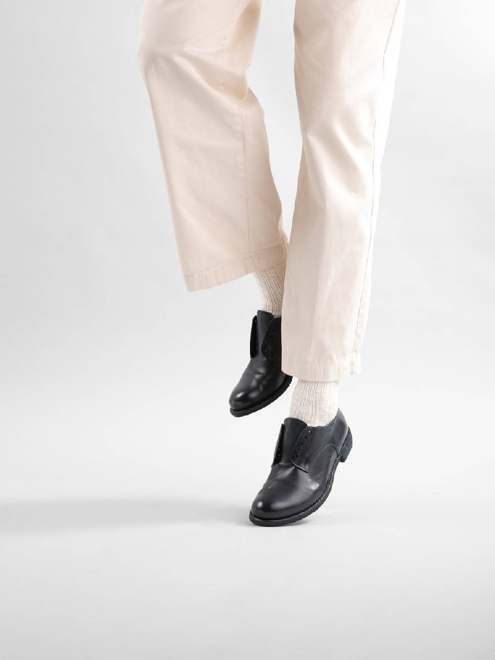 Officine Creative LEXIKON 012 Scarpe Derby in Pelle Marrone Italia