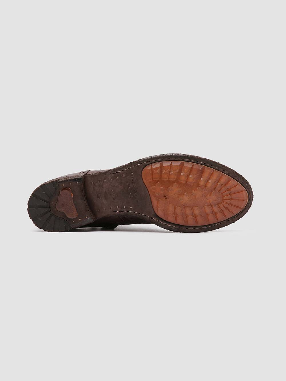 Officine Creative LEXIKON 131 Stivaletti in Pelle Marrone Soddisfazione Garantita