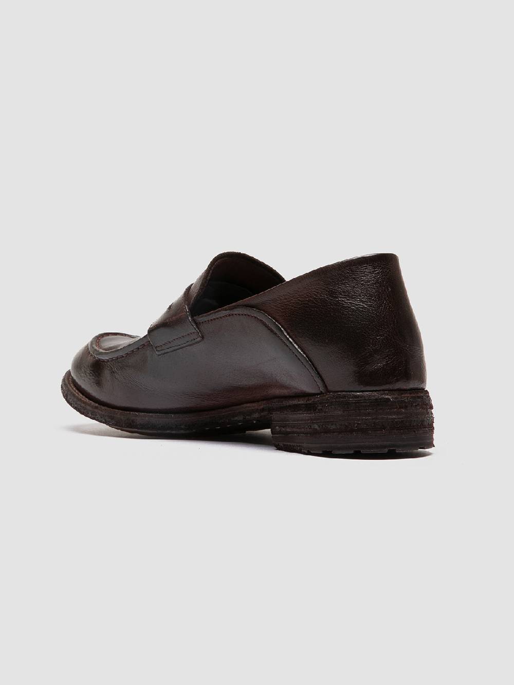 Officine Creative LEXIKON 140 Mocassini Penny Loafer in Pelle Marrone Acquista Ora