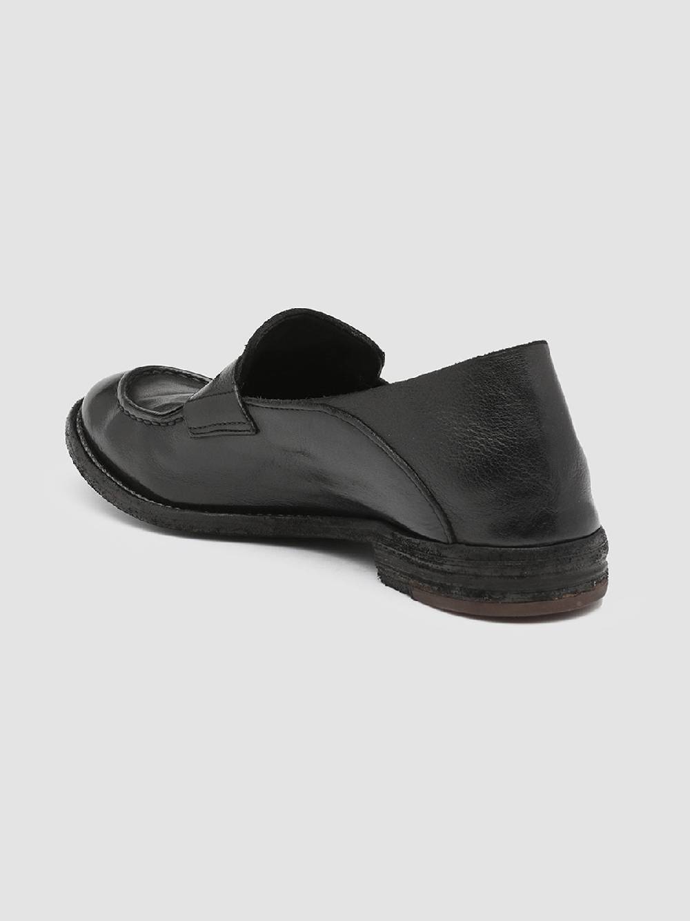 Officine Creative LEXIKON 516 Mocassini in Pelle Nera Consegna Veloce