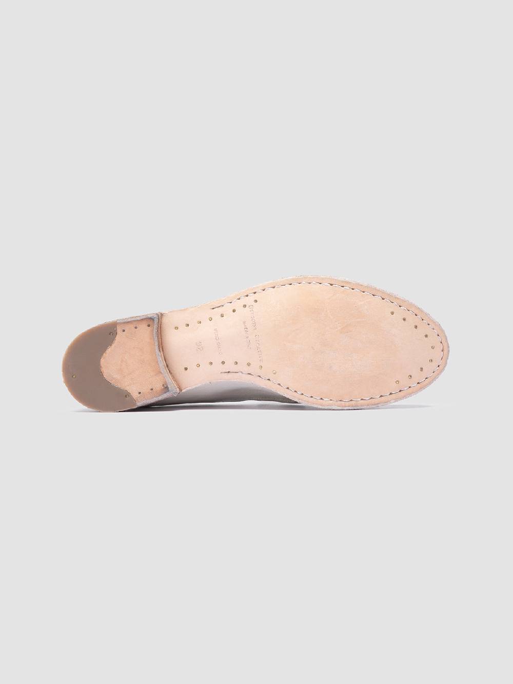 Officine Creative LEXIKON 516 White Leather Loafers Affare Del Giorno