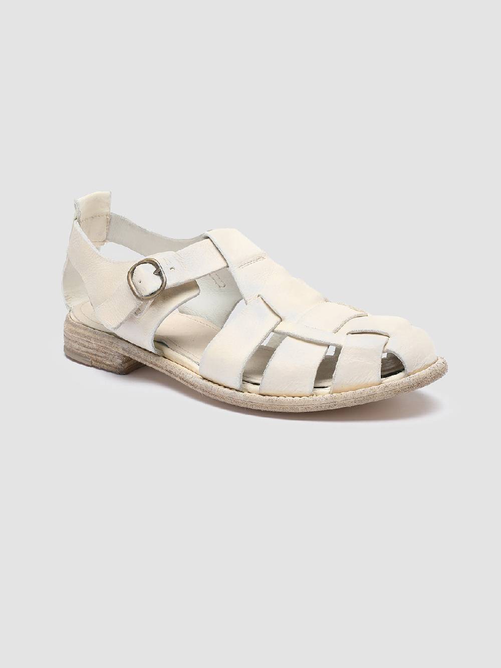 Officine Creative LEXIKON 536 Sandali in Pelle Bianca Novità