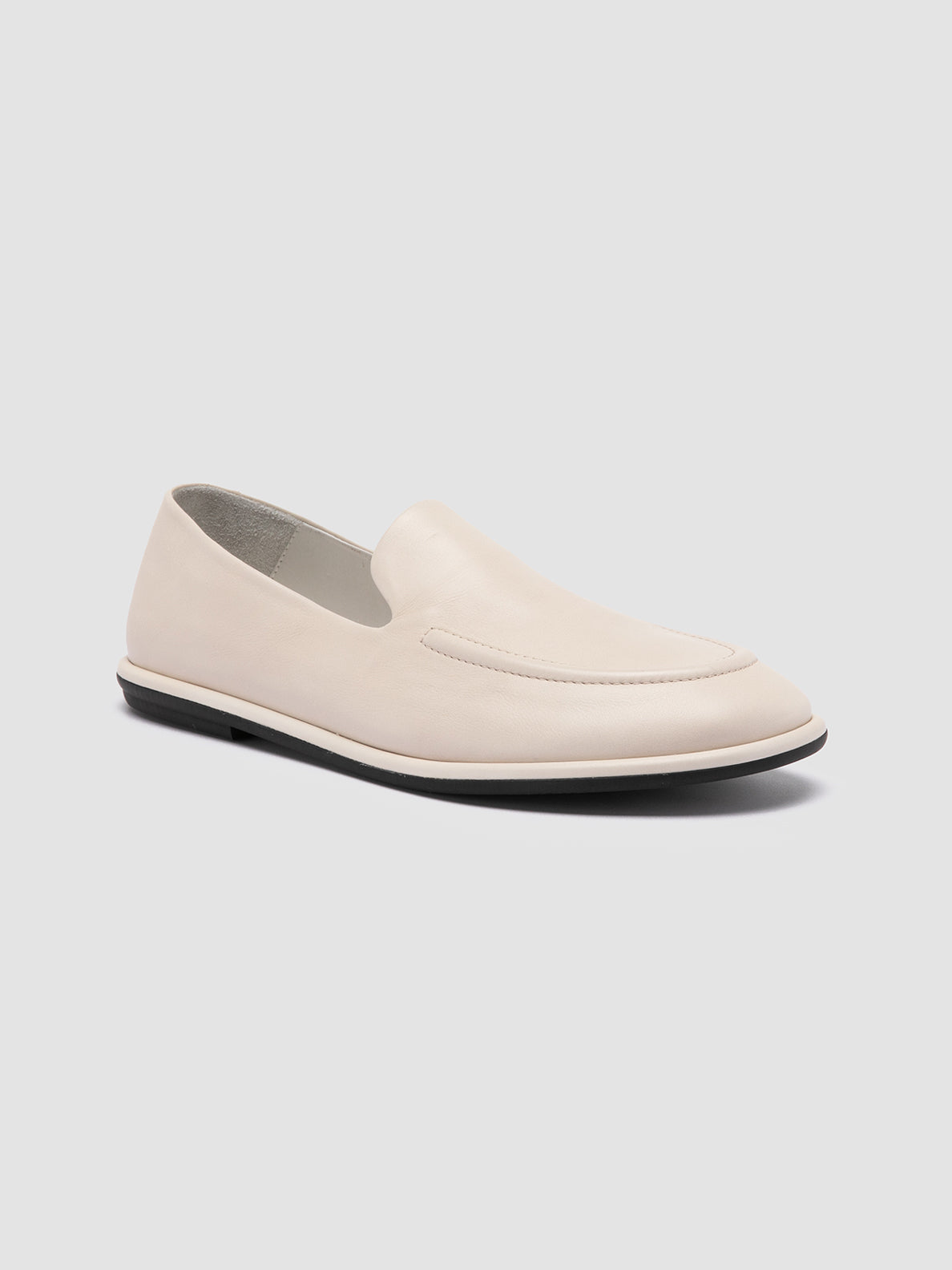 Officine Creative MIENNE 101 Mocassini in Pelle Bianca Saldi