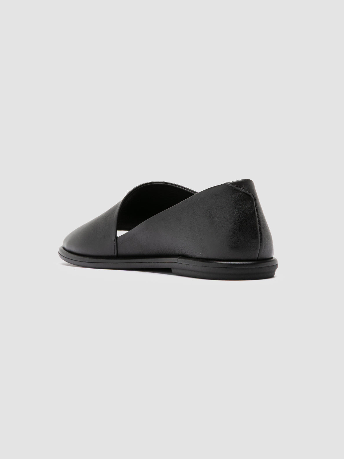 Officine Creative MIENNE 102 Scarpe Peep Toe in Pelle Nera Offerte