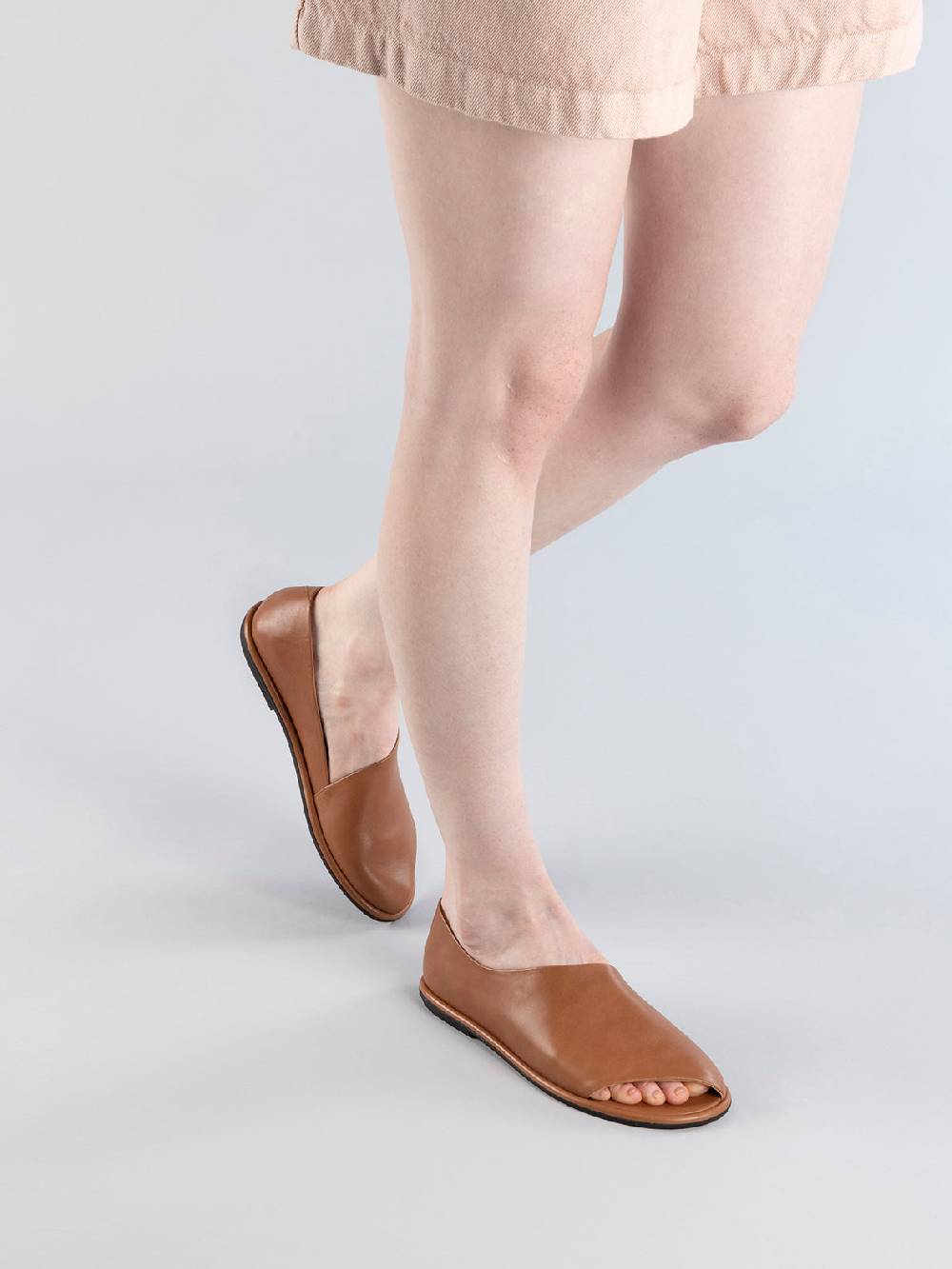 Officine Creative MIENNE 102 Scarpe Peep Toe in Pelle Nera Offerte