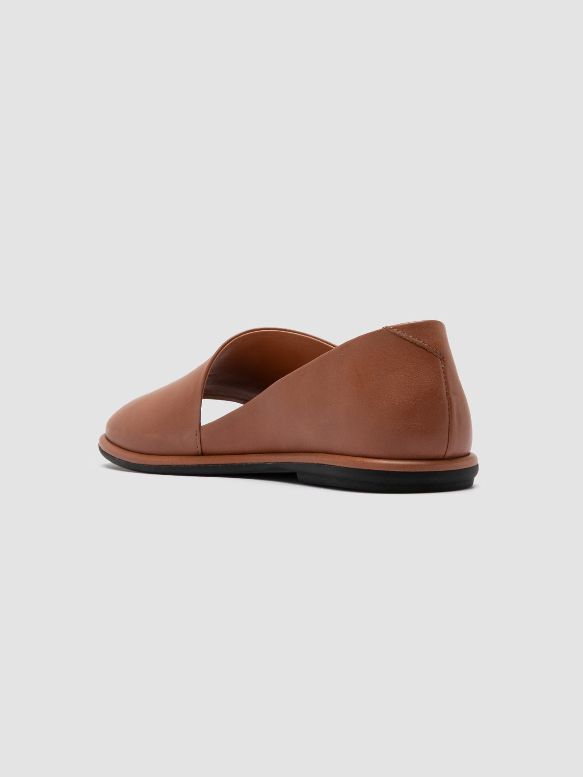 Officine Creative MIENNE 102 Scarpe Peep Toe in Pelle Marrone Hotsell