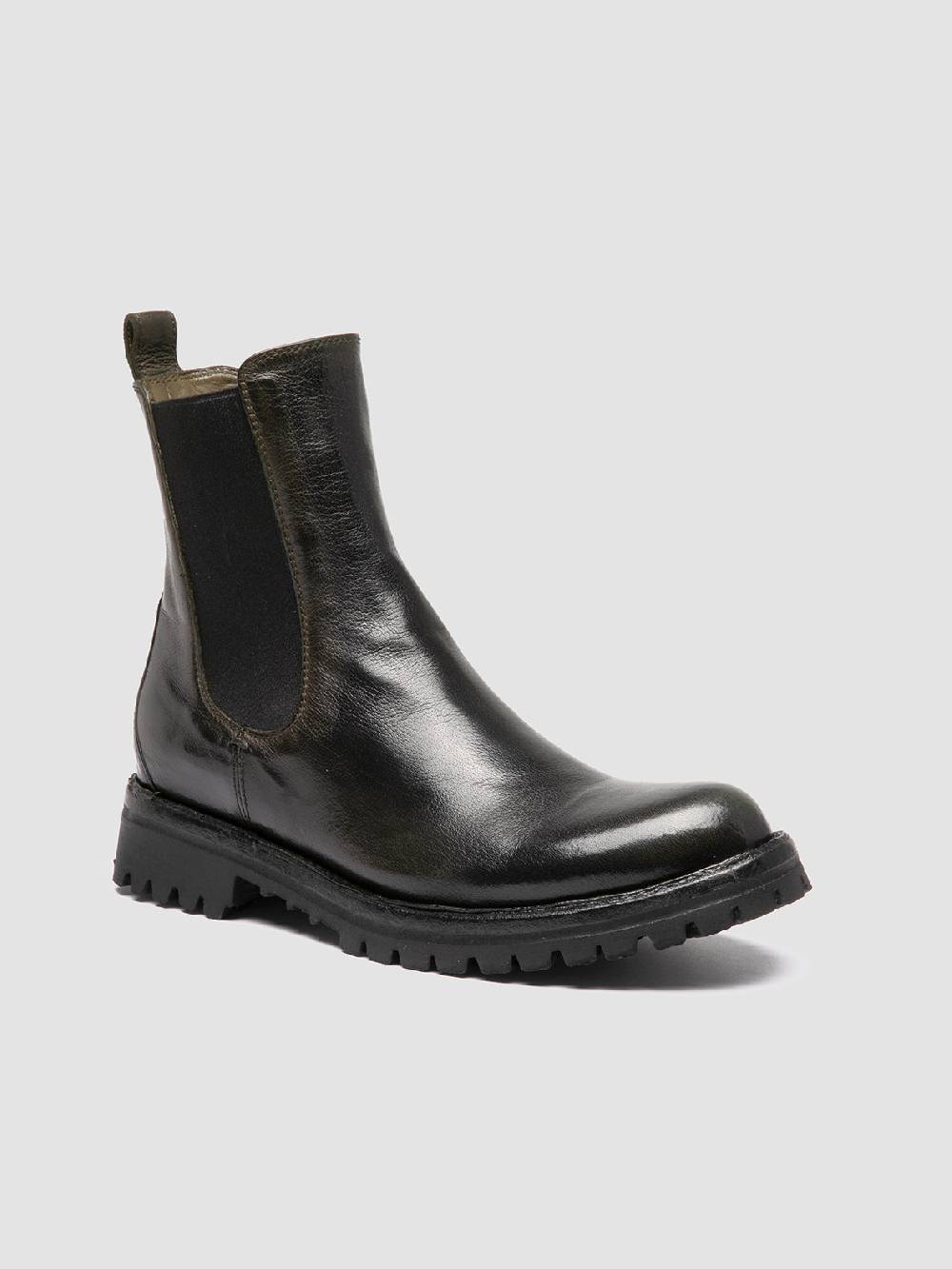 Officine Creative LORAINE 004 Stivaletti Chelsea in Pelle Nera I Più Venduti