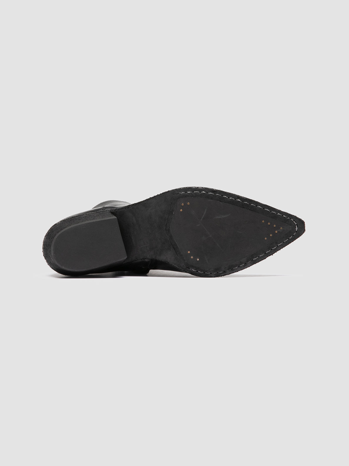 Officine Creative NOELIE DD 102 Stivali con Zip in Pelle Nera Nuova