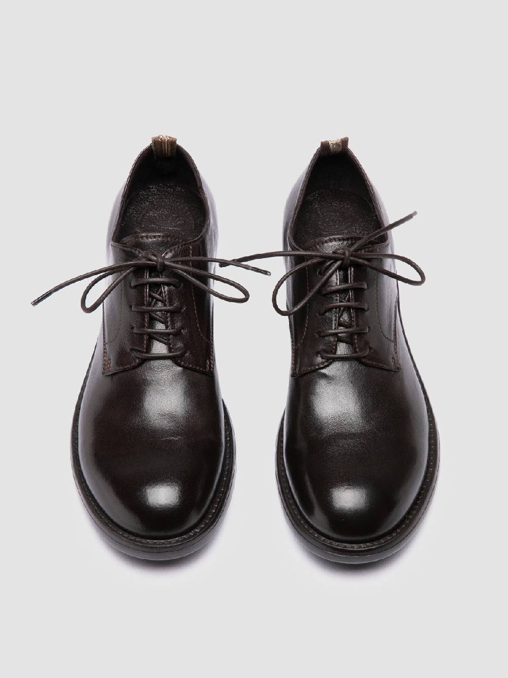 Officine Creative SERGEANT 101 Derby in Pelle Bordeaux Italia