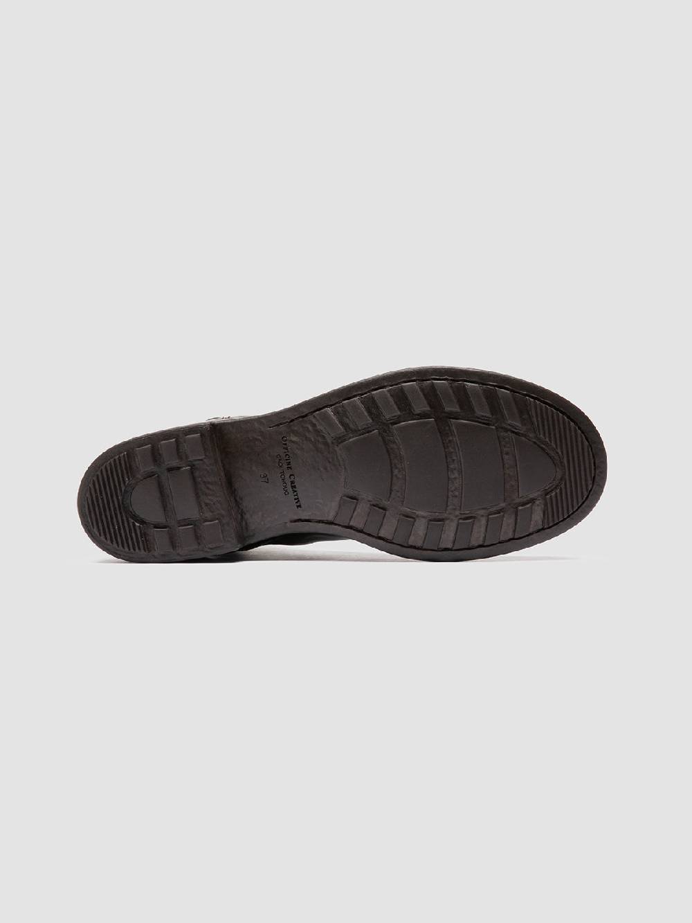 Officine Creative SERGEANT 102 Stivaletti Chelsea in Pelle Marrone In Linea