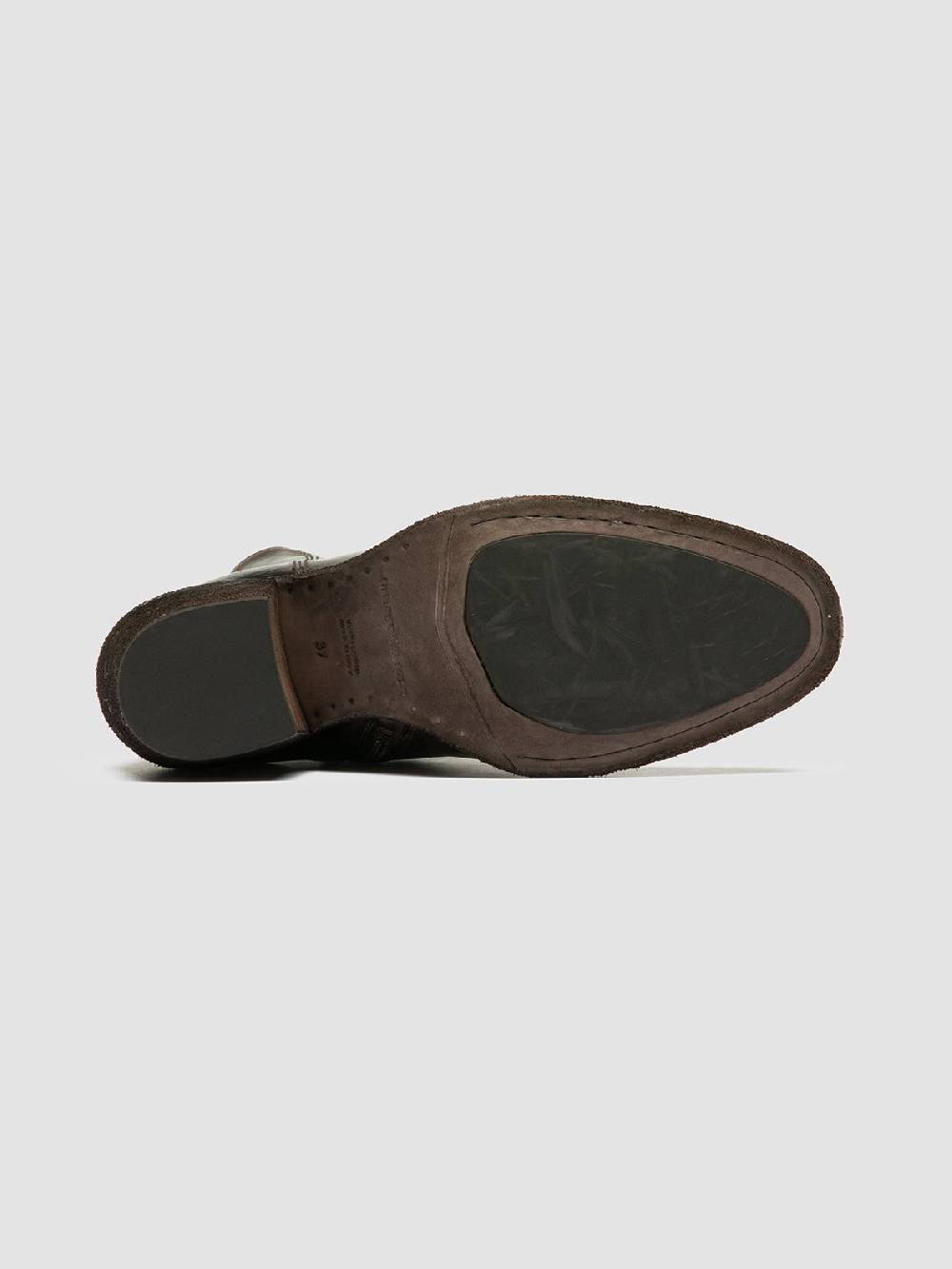 Officine Creative SYDNE 008 Brown Leather Boots Promozione