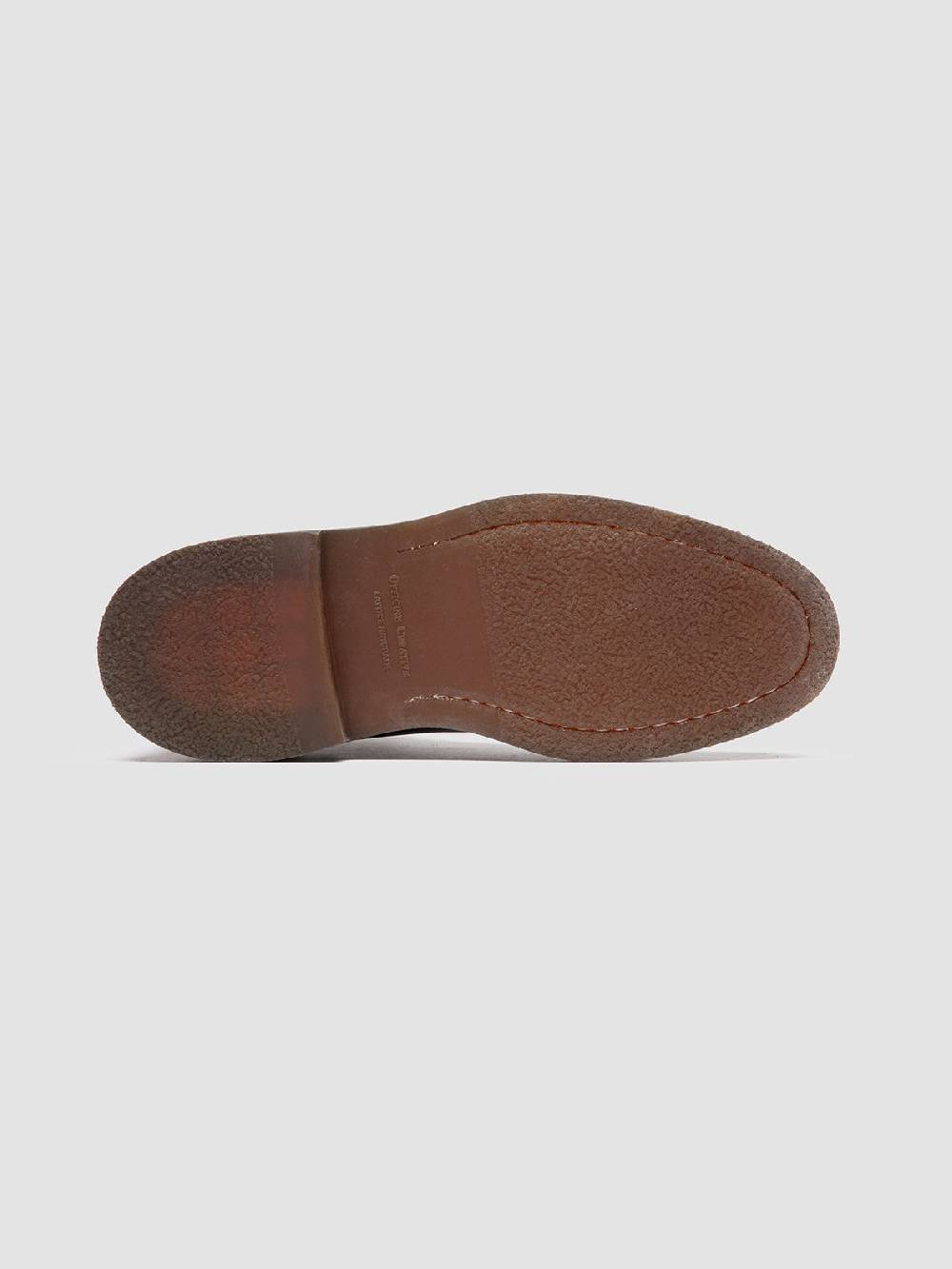 Officine Creative HOPKINS FLEXI 204 Stivaletti Chelsea in Pelle Nera Offerta Pasqua