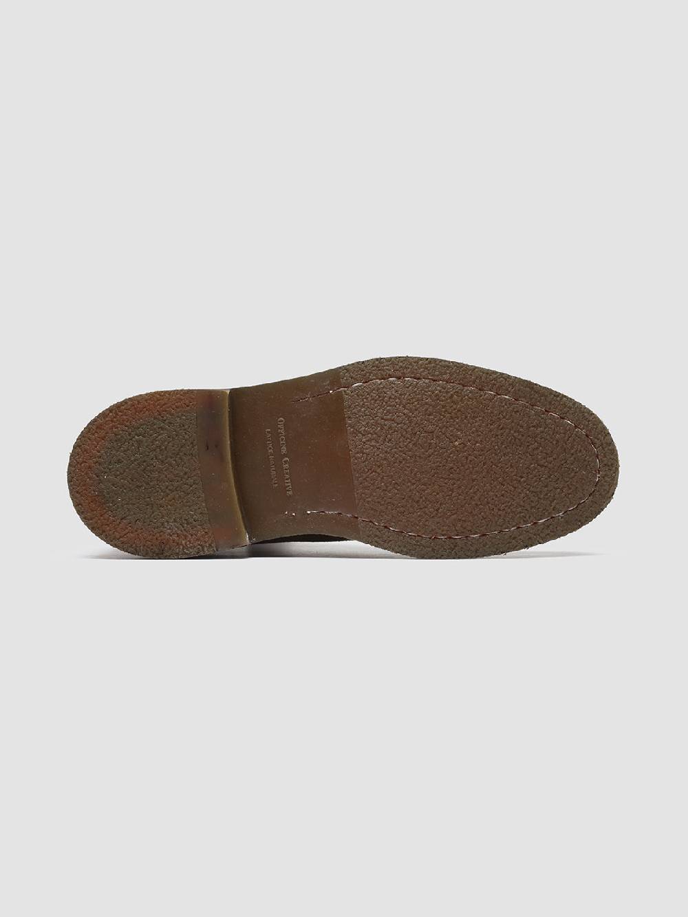 Officine Creative HOPKINS FLEXI 204 Stivali Pull On in Camoscio Tortora Pezzi Unici