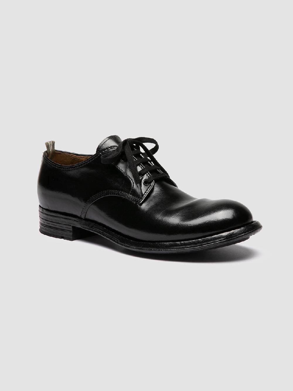 Officine Creative ADMIRAL 001 Derby in Pelle Nera Soddisfazione Garantita