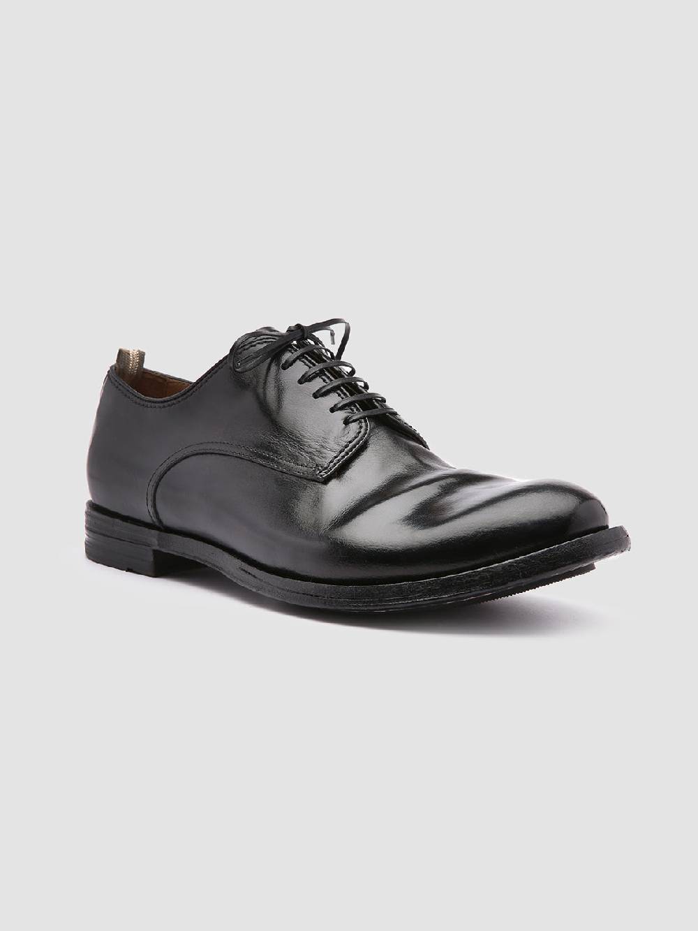 Officine Creative ANATOMIA 012 Derby in Pelle Nera Promozione Limitata