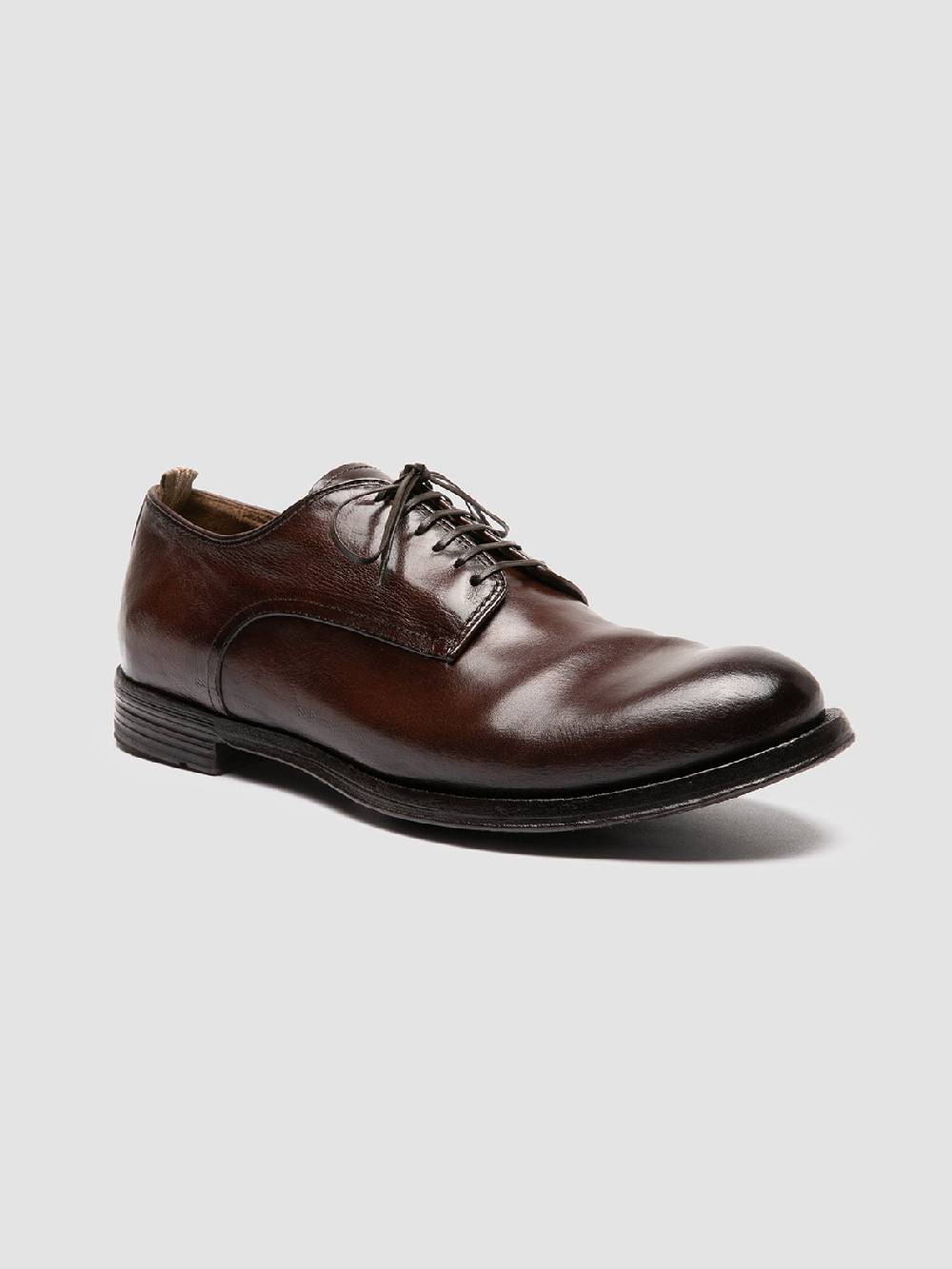 Officine Creative ANATOMIA 012 Derby in Pelle Marrone Fino Al -60%