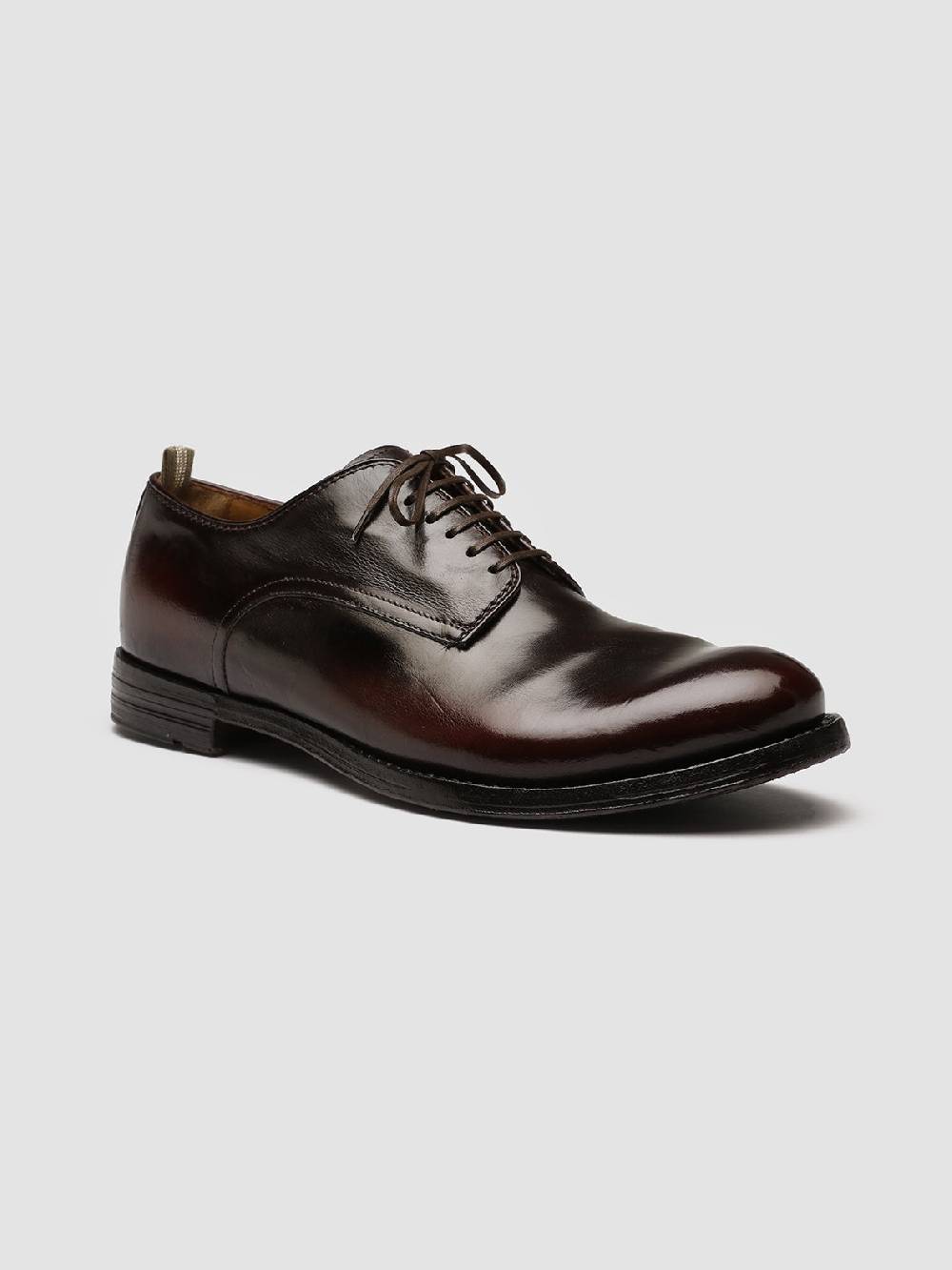 Officine Creative ANATOMIA 012 Derby in Pelle Bordeaux Shopping Online