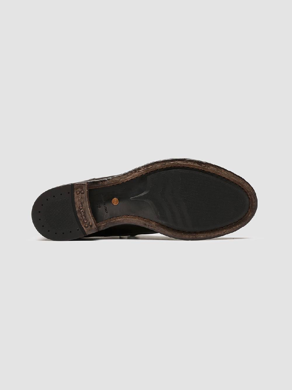 Officine Creative ANATOMIA 012 Derby in Pelle Bordeaux Shopping Online