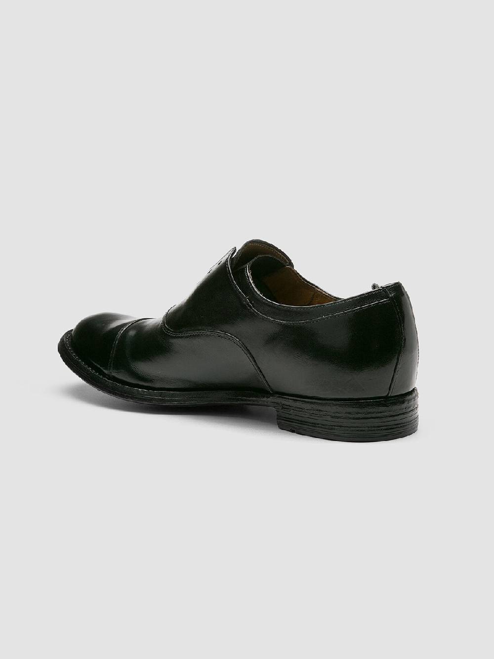 Officine Creative ANATOMIA 015 Black Leather Oxford Shoes Convenienza