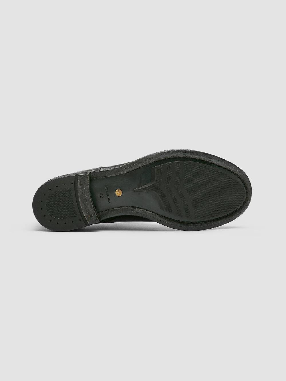 Officine Creative ANATOMIA 015 Black Leather Oxford Shoes Convenienza