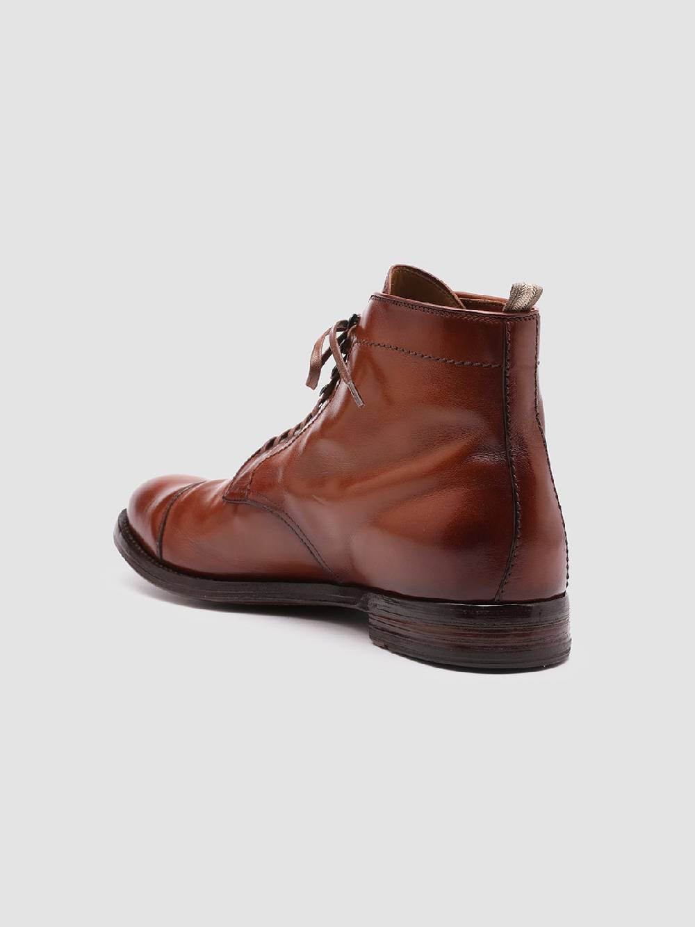 Officine Creative ANATOMIA 016 Stivaletti in Pelle Marrone Sconto