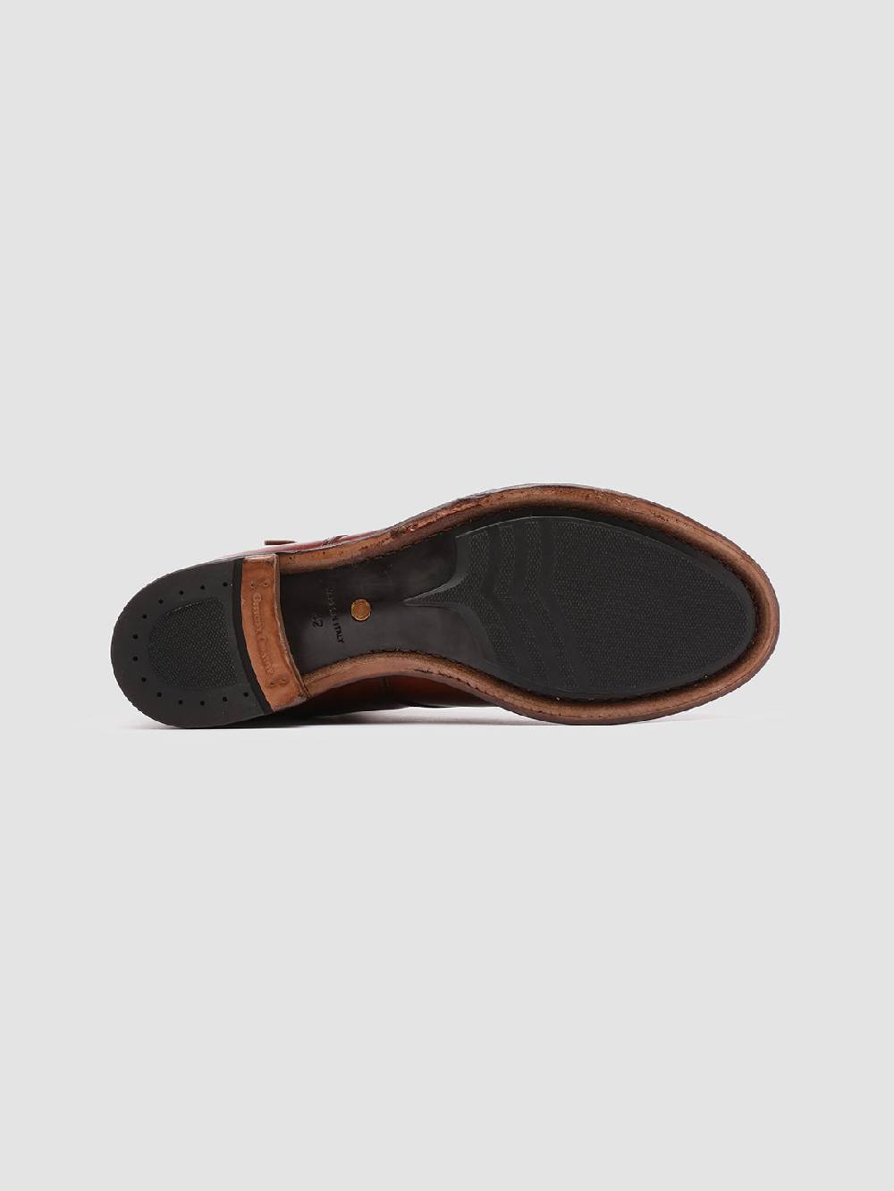 Officine Creative ANATOMIA 016 Stivaletti in Pelle Marrone Sconto