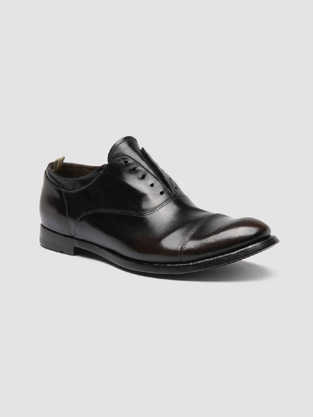 Officine Creative ANATOMIA 08 Oxford in Pelle Marrone Outlet