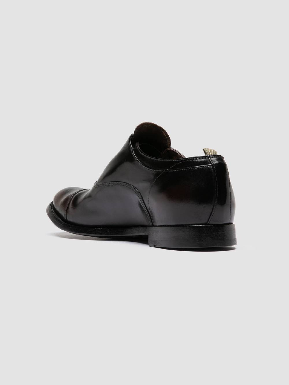 Officine Creative ANATOMIA 08 Oxford in Pelle Marrone Outlet