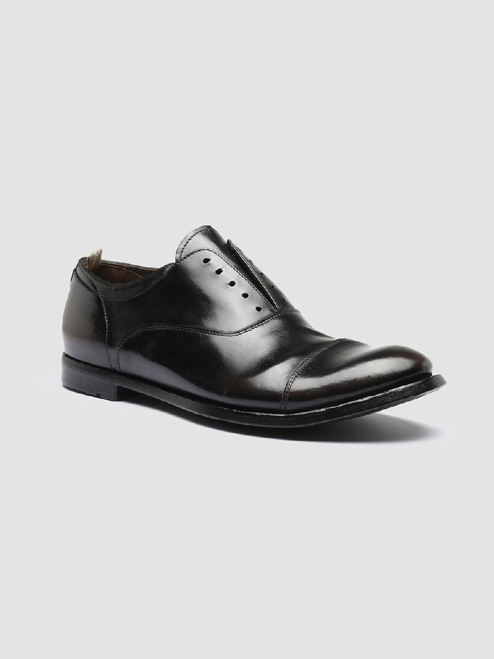 Officine Creative ANATOMIA 08 Oxford in Pelle Marrone In Vendita