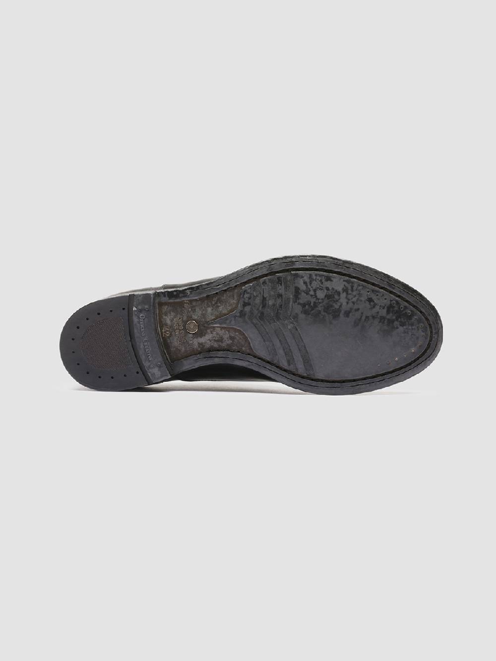 Officine Creative ANATOMIA 08 Oxford in Pelle Marrone In Vendita