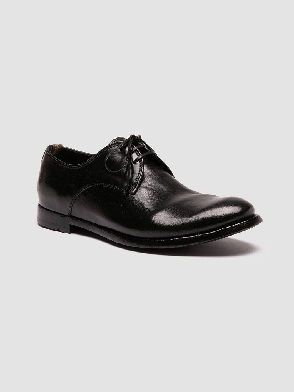 Officine Creative ANATOMIA 87 Scarpe Derby in Pelle Nera Hotsell