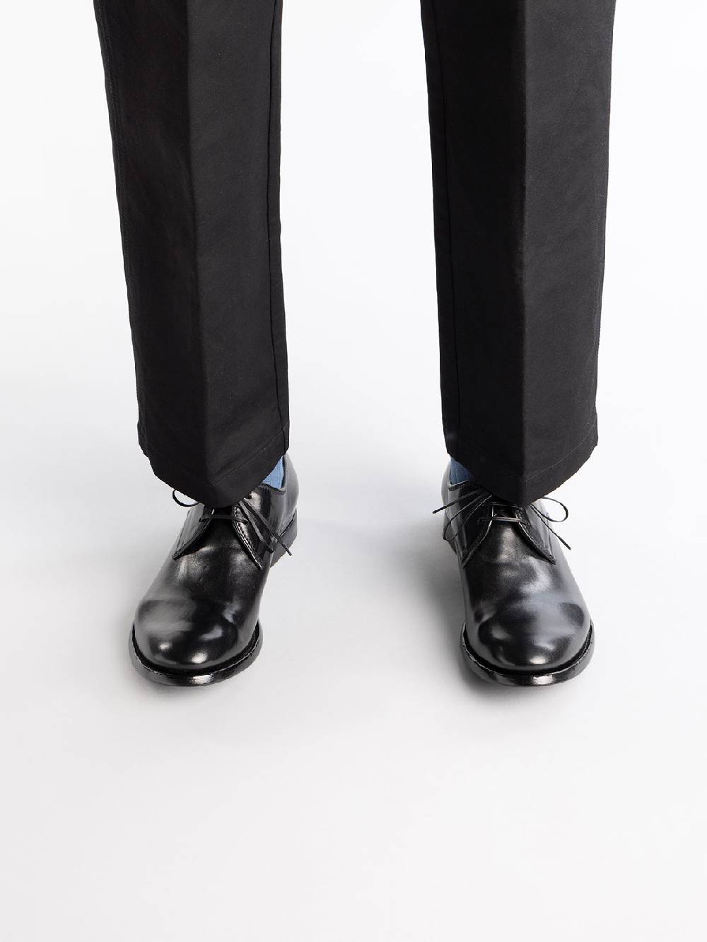 Officine Creative ANATOMIA 87 Scarpe Derby in Pelle Nera Hotsell