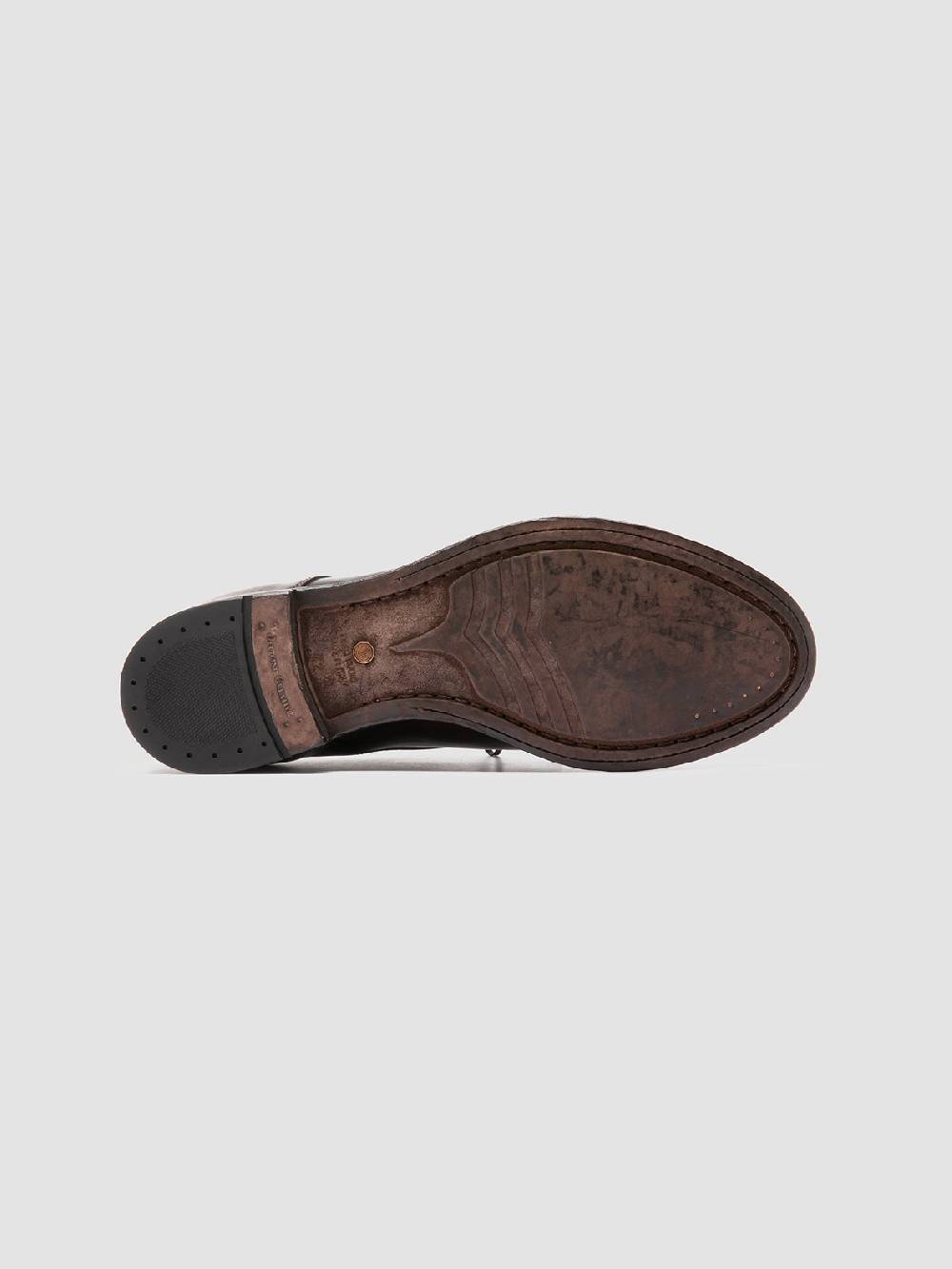 Officine Creative ANATOMIA 87 Scarpe Derby in Pelle Marrone Vendita Calda