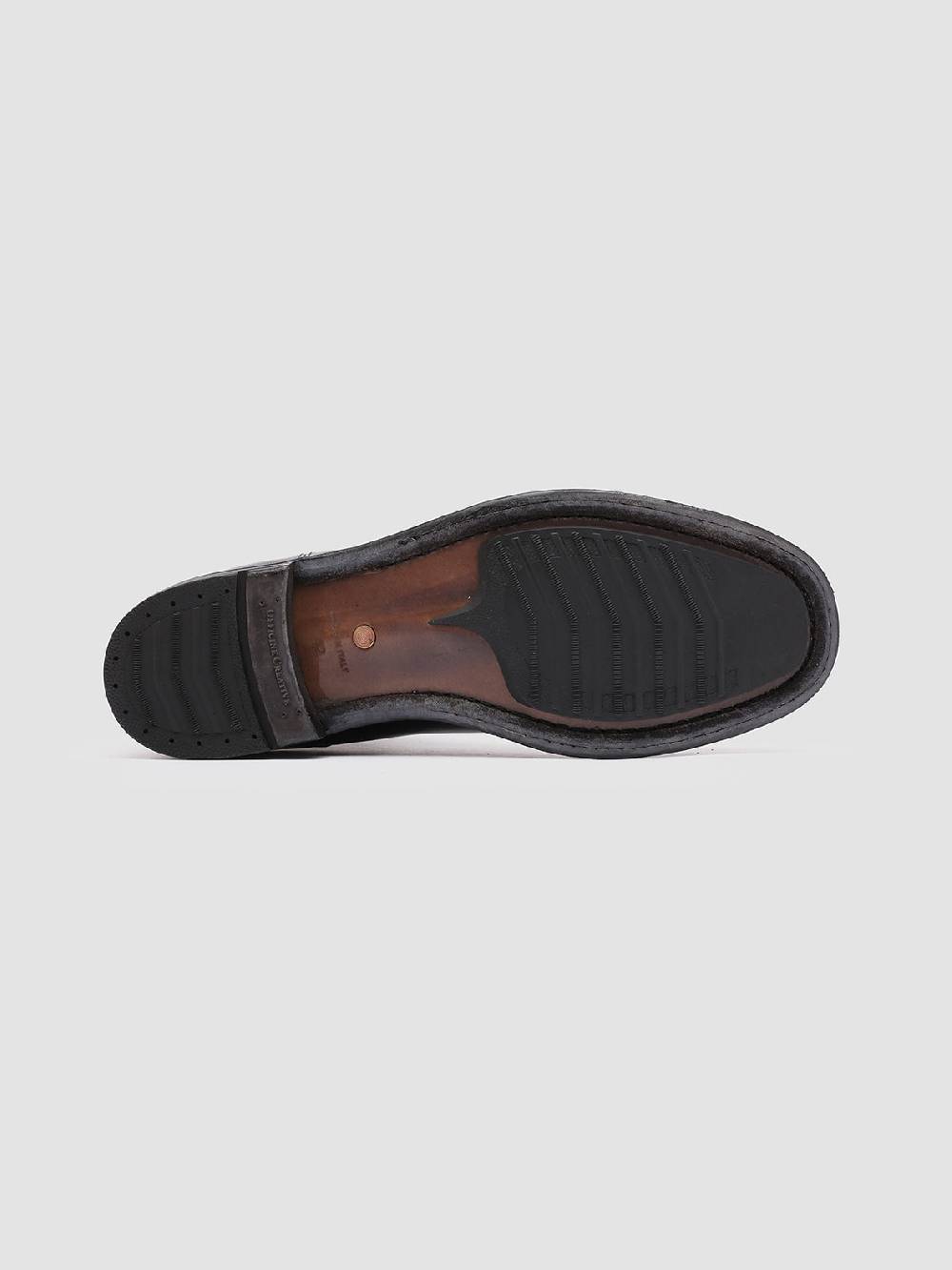 Officine Creative BALANCE 008 Stivaletti Chelsea in Pelle Nera Vendite Flash