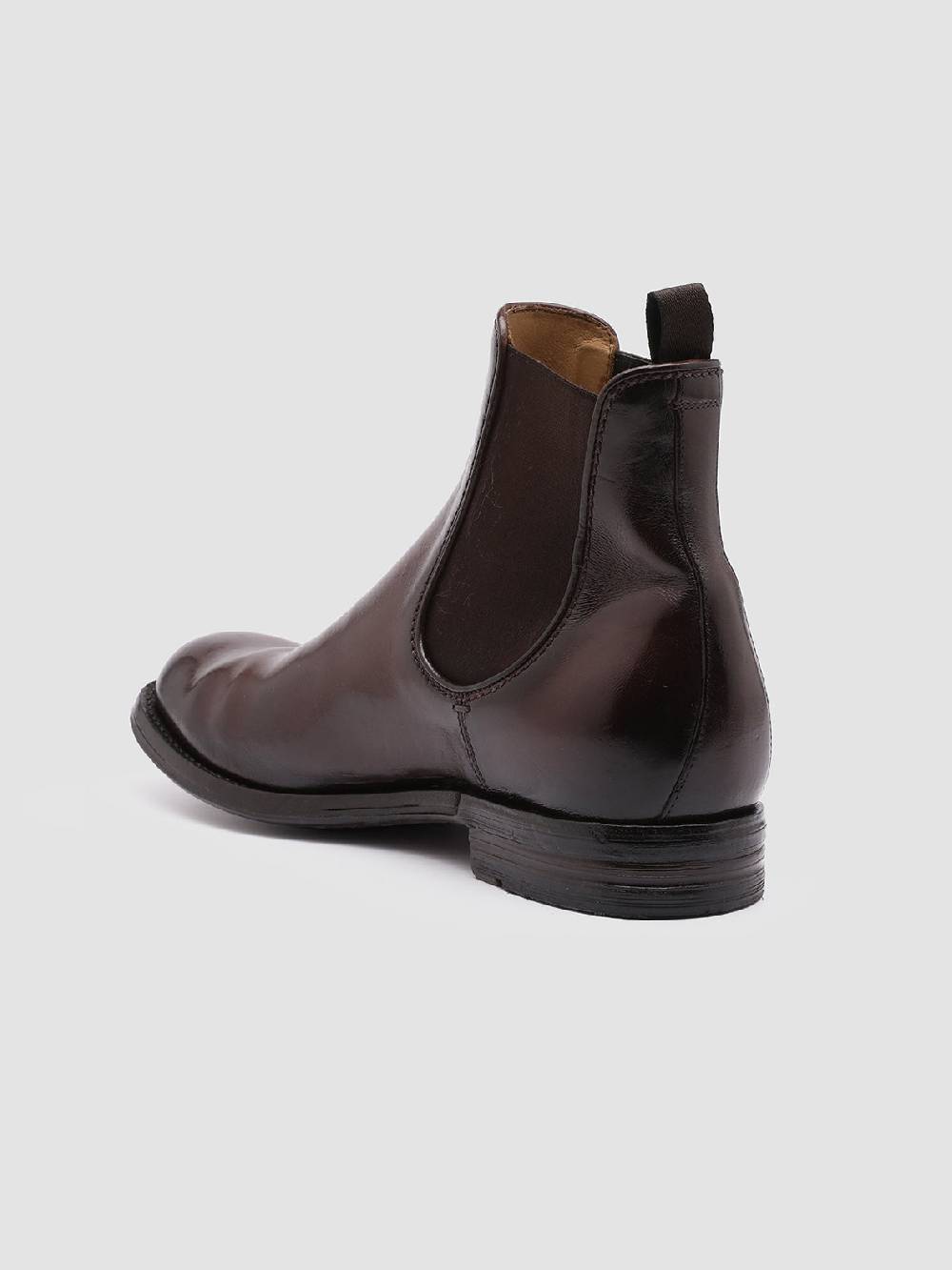 Officine Creative BALANCE 008 Stivaletti Chelsea in Pelle Marrone Negozio